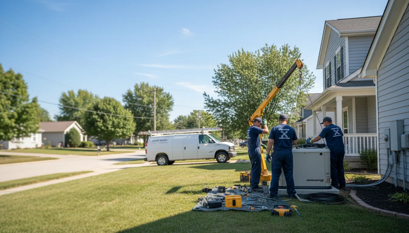 Generator Installation in Wellman, IA near me